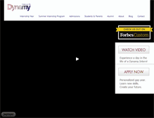 Tablet Screenshot of dynamy.org
